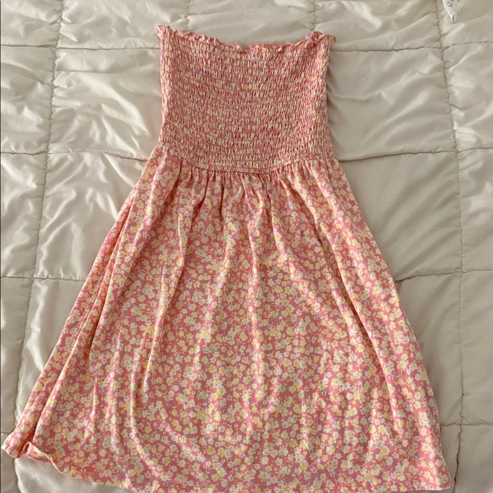 Billabong Pink Floral Mini Dress